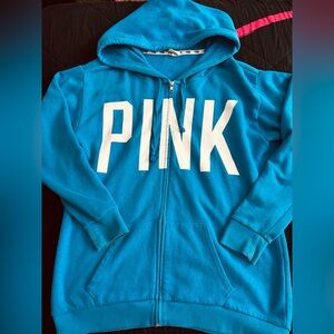 PINK Victoria's Secret Blue Hoodie